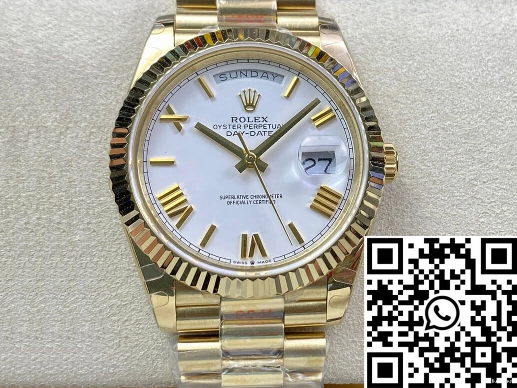 Yellow M228238-0042 Factory Rolex Gold EW Day Date 1015